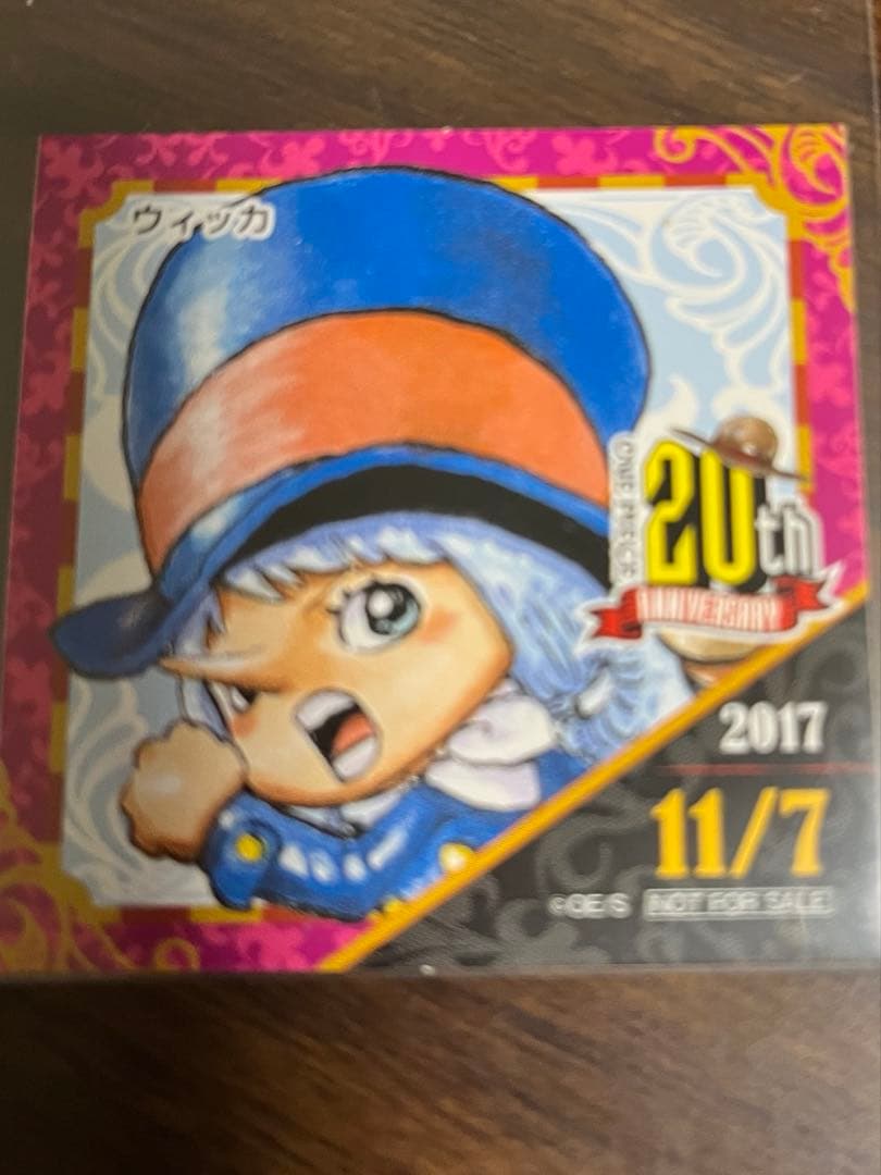 ワンピース　麦わらストア　ウィッカ　365日ステッカー　新品