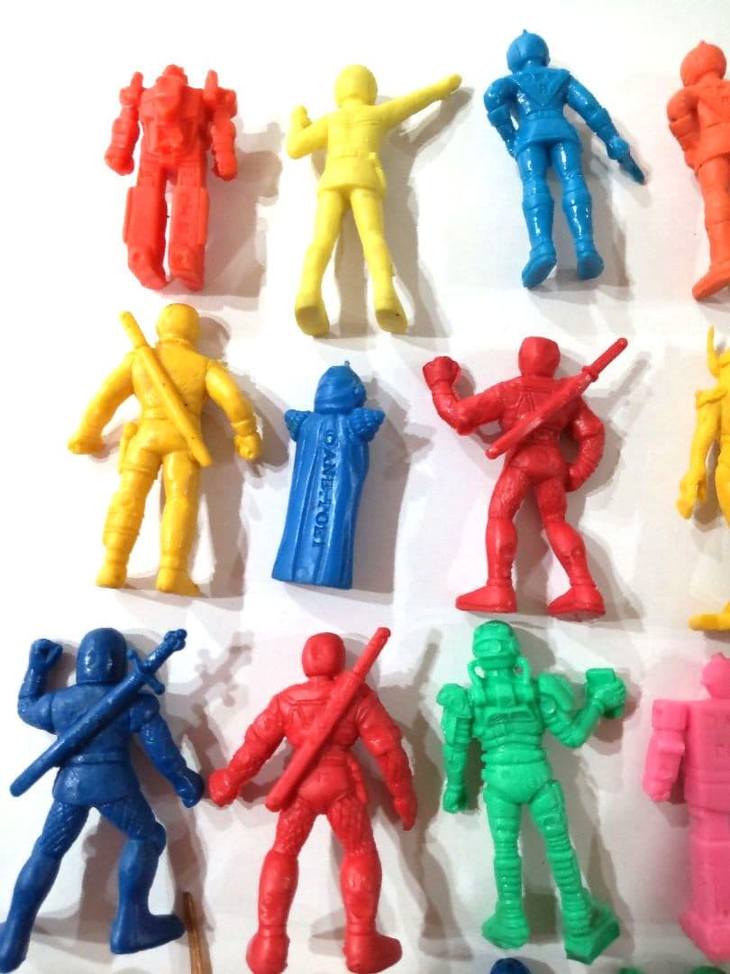 匿名配送 東映 戦隊 特撮 特警 ジライヤ 等フィギュア 消しゴム 昭和レトロ