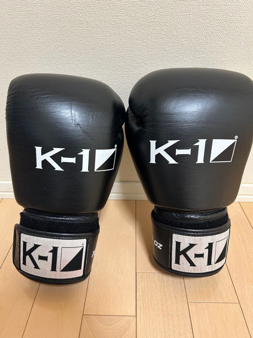 K-1 ボクシンググローブ 16oz 黒