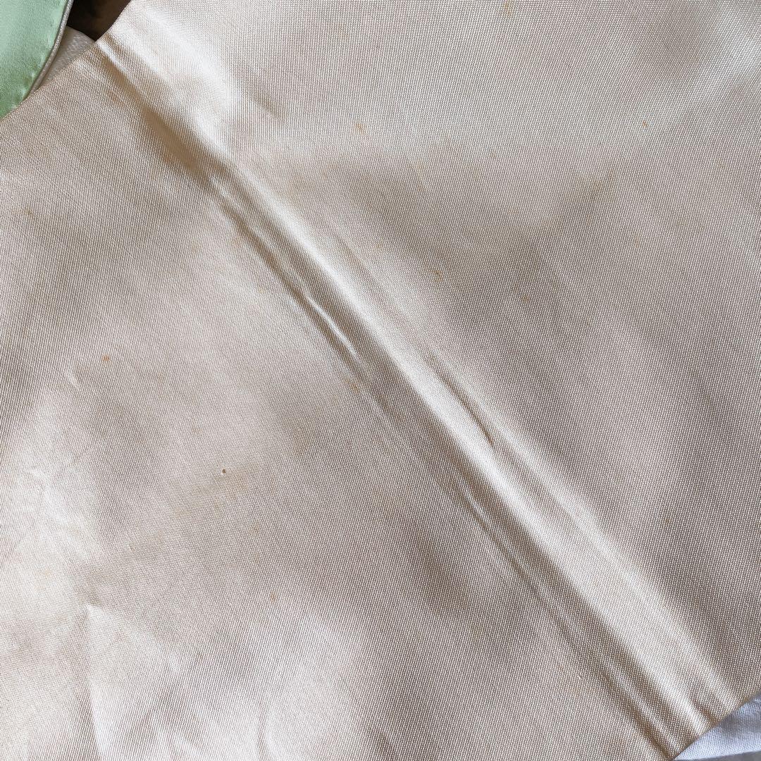 訪問着　フルセット　西洋柄　オフホワイト　金彩加工　着物　Q5