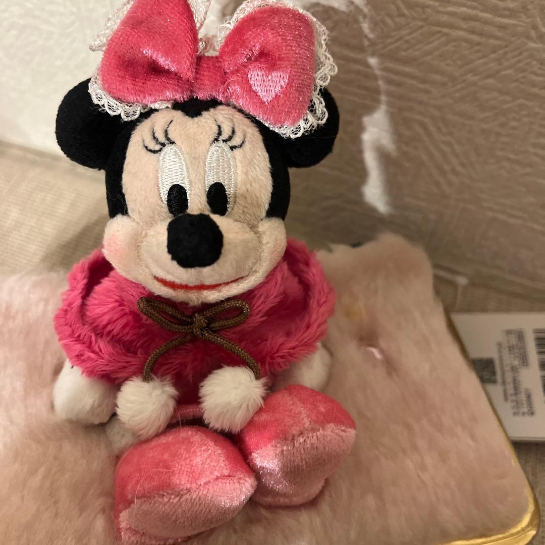 レア‼️レトロ‼️ミニーマウス ぬいぐるみ ボックス 小物入れ タグ付き未使用品