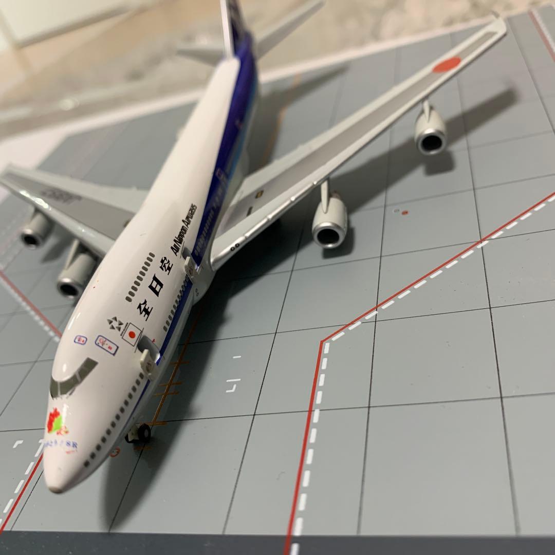 ANA 全日空　1/400 B747-SR100 ジャンボジェット　航空機模型