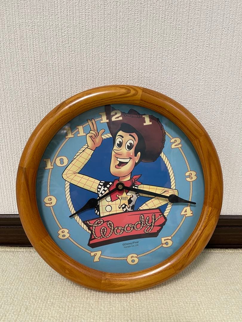 トイストーリー　ラウンドアップ　壁掛け時計