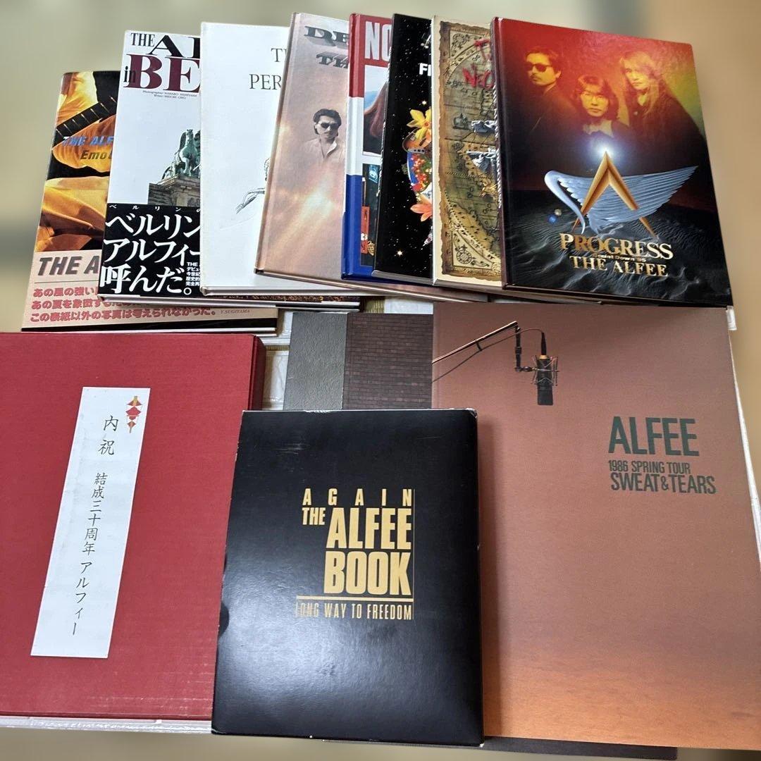 THE ALFEE パンフレット、写真集セット