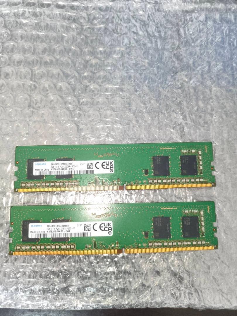 Samsung DDR4 8GB×2 計16GB 3200MHz 動作良好