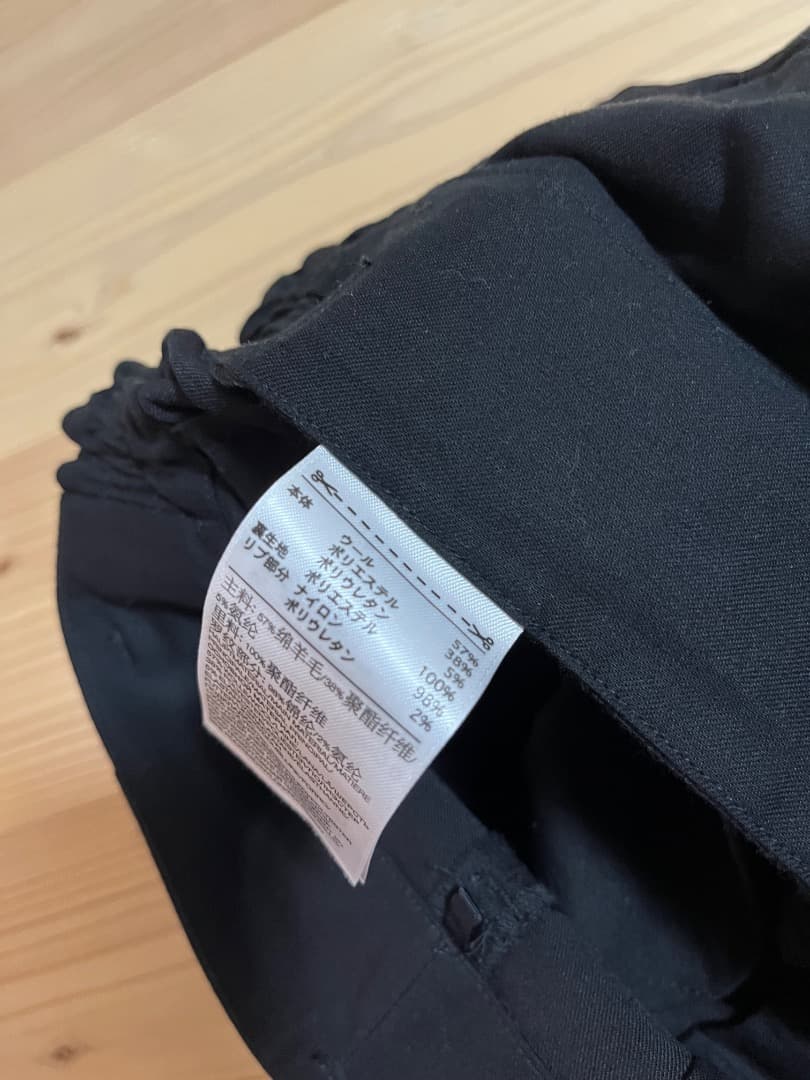 パンツ Y-3 M CLASSIC REFINED WOOL CUFF PANTS2