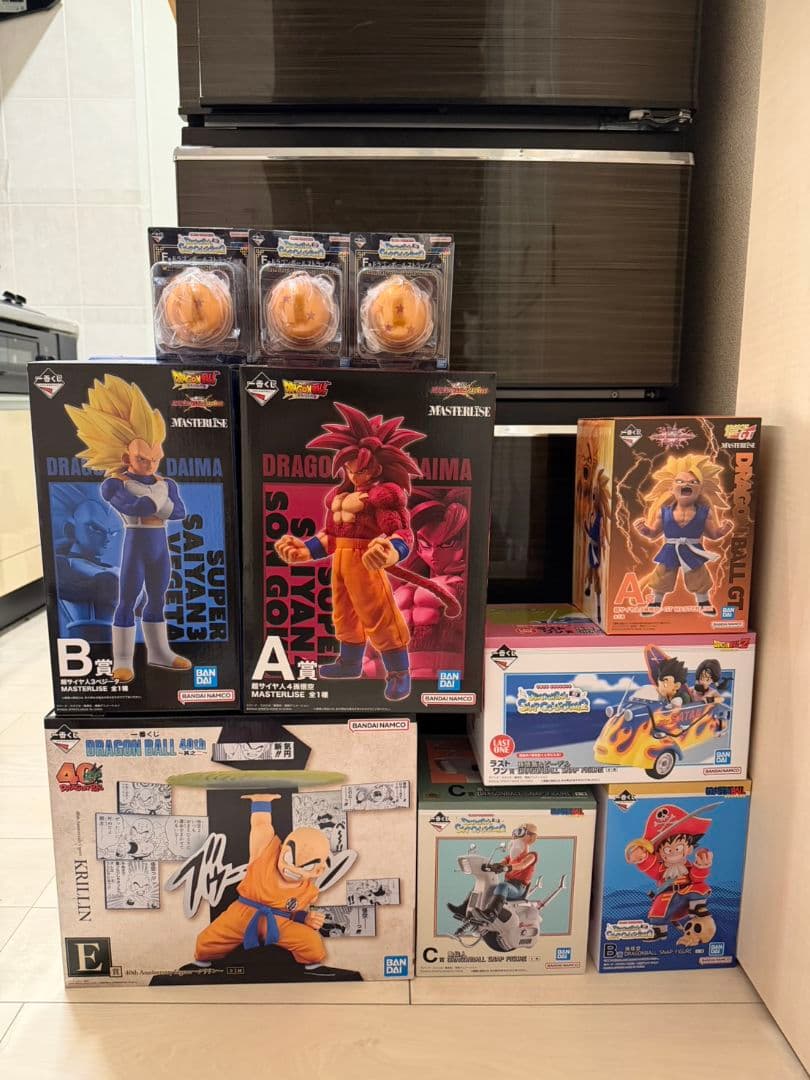ドラゴンボール一番くじ　未開封フィギュア7体まとめ売り