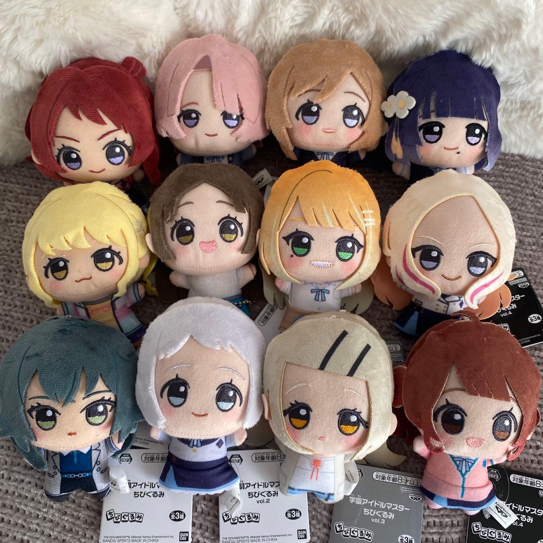 学園アイドルマスターちびぐるみ　全種類セット
