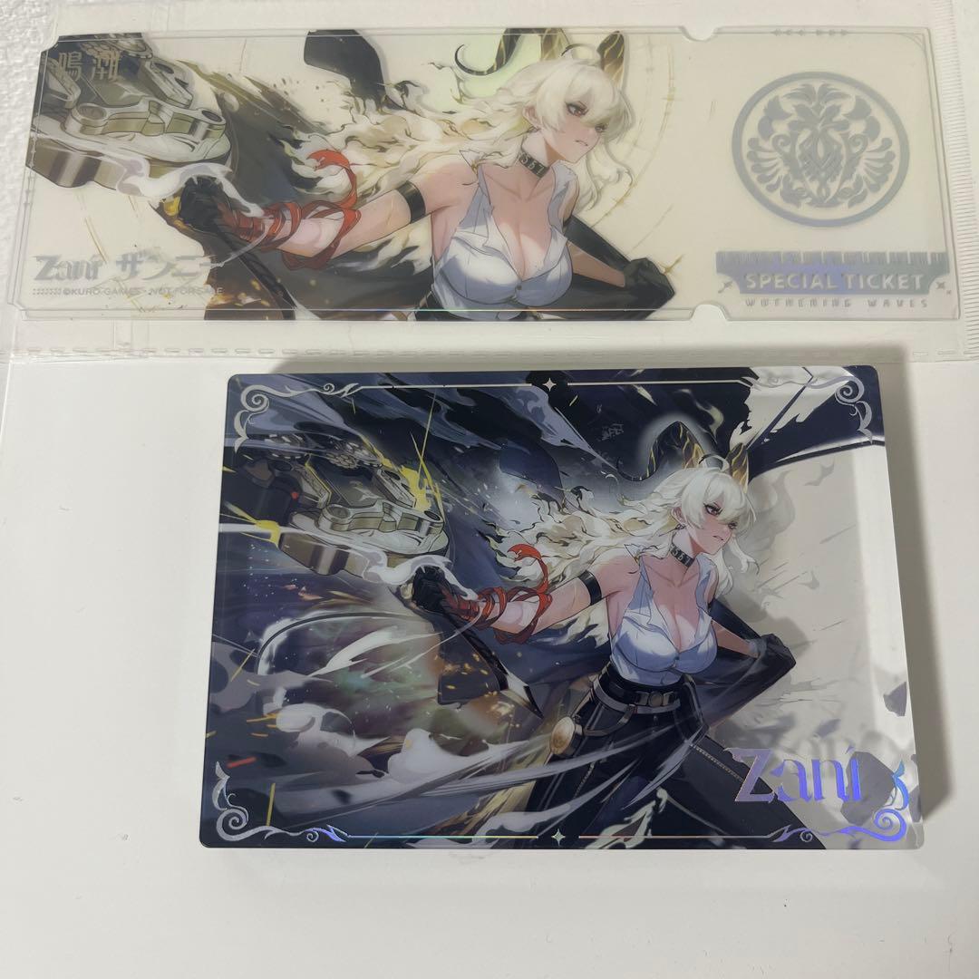 鳴潮1stAnniversary Fes B1入場記念チケット＋アクリルブロック