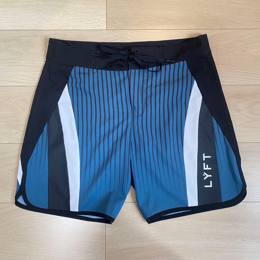 LYFT サーフパンツ Lサイズ ストライプ
