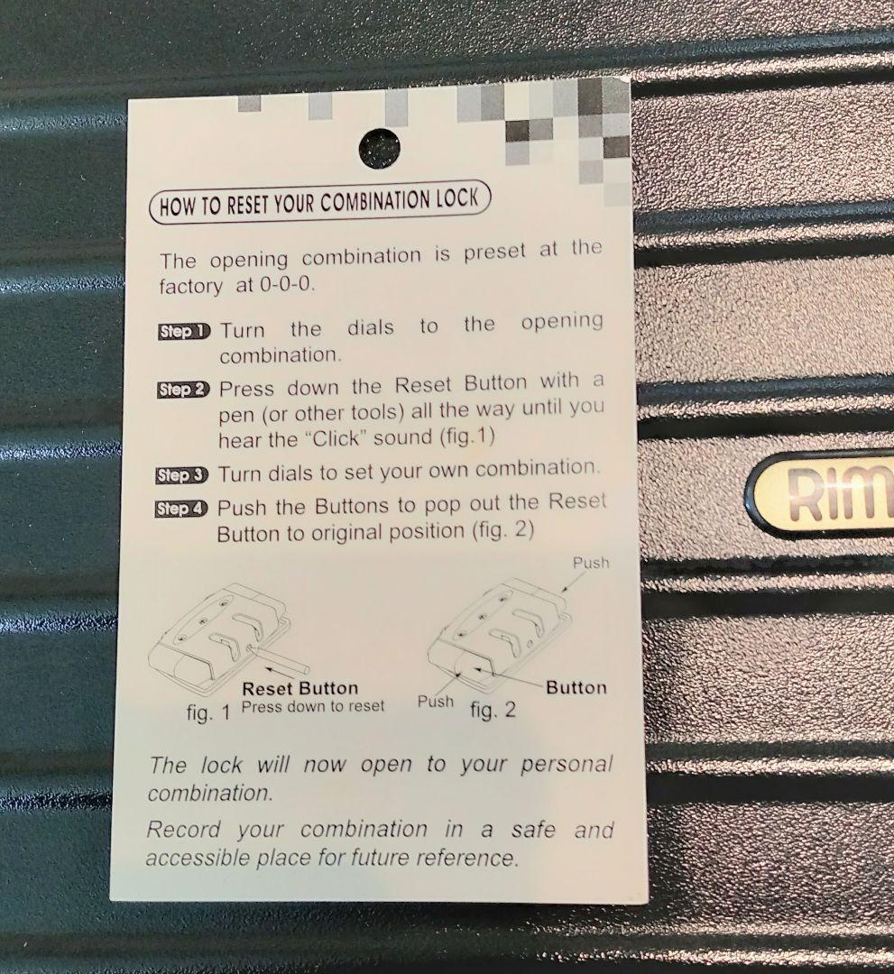 RIMOWA リモワ SALSA サルサ マッドブラック35L 2輪