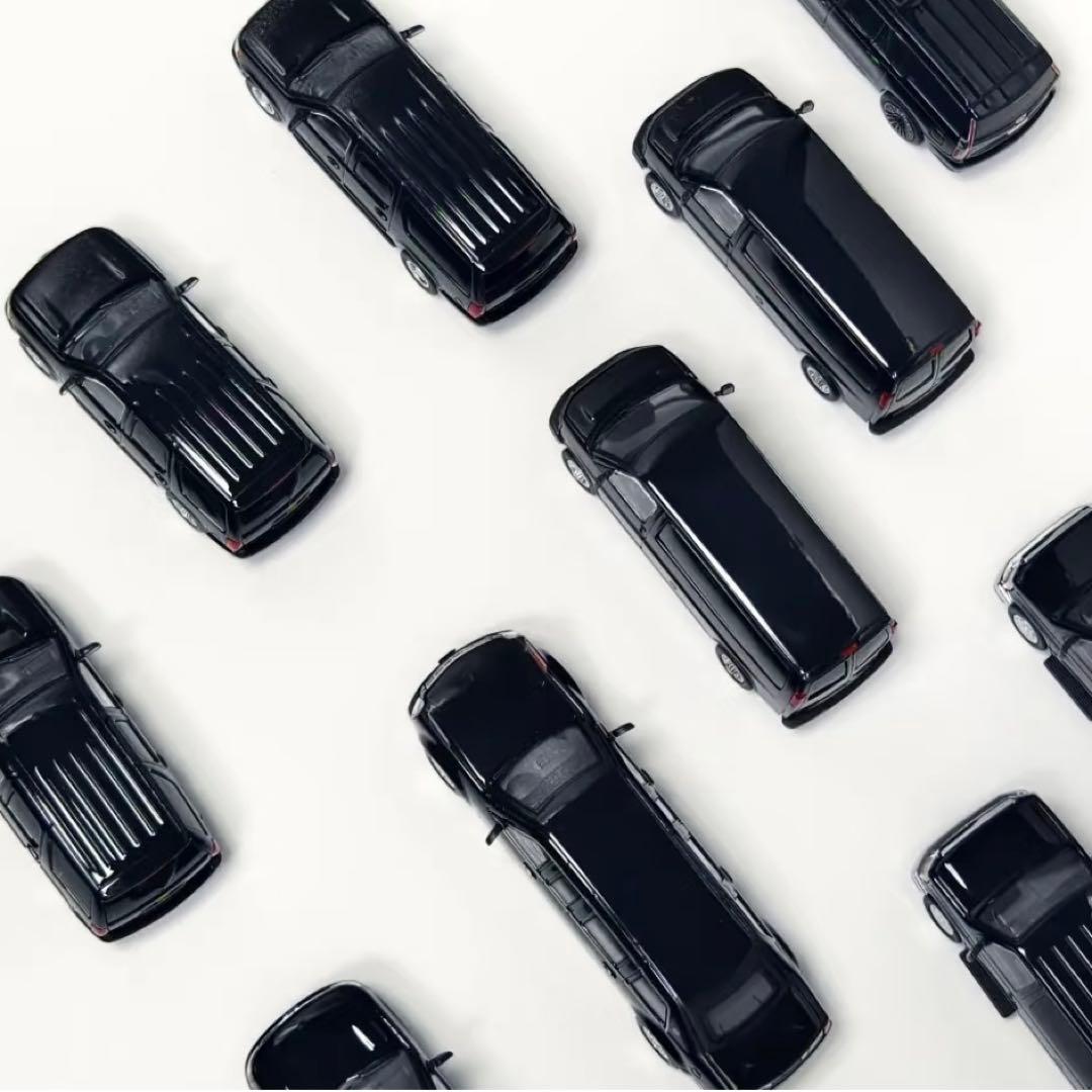 【HEC限定／9台セット】596 1/64 アメリカ大統領車隊 フルセット