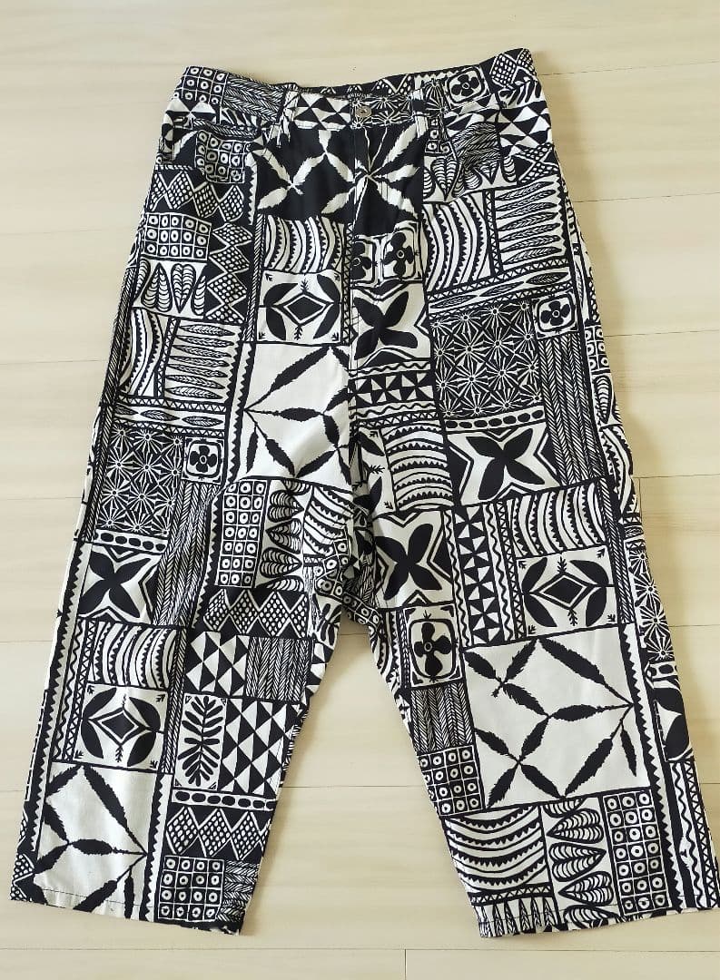 JUNYA WATANABE モノクロ サルエルパンツ