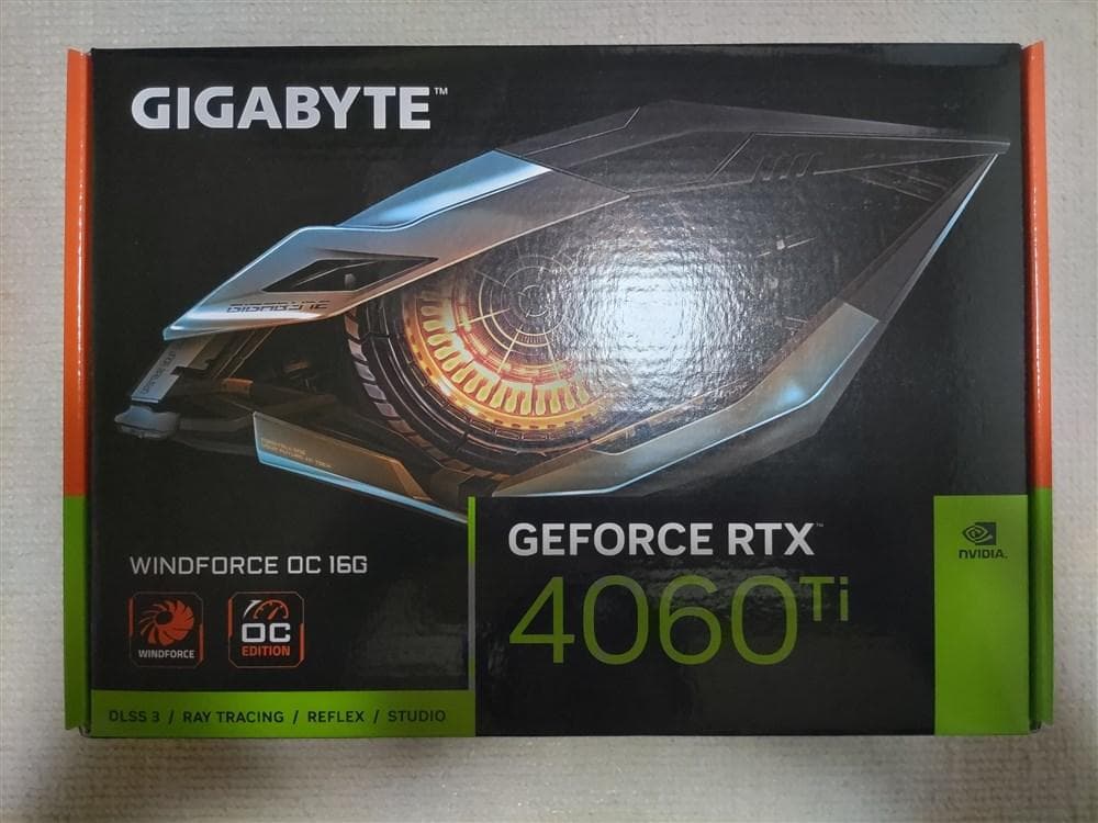 グラフィックボード・グラボ・ビデオカード GIGABYTE GeForce RTX 4060 Ti 16GB