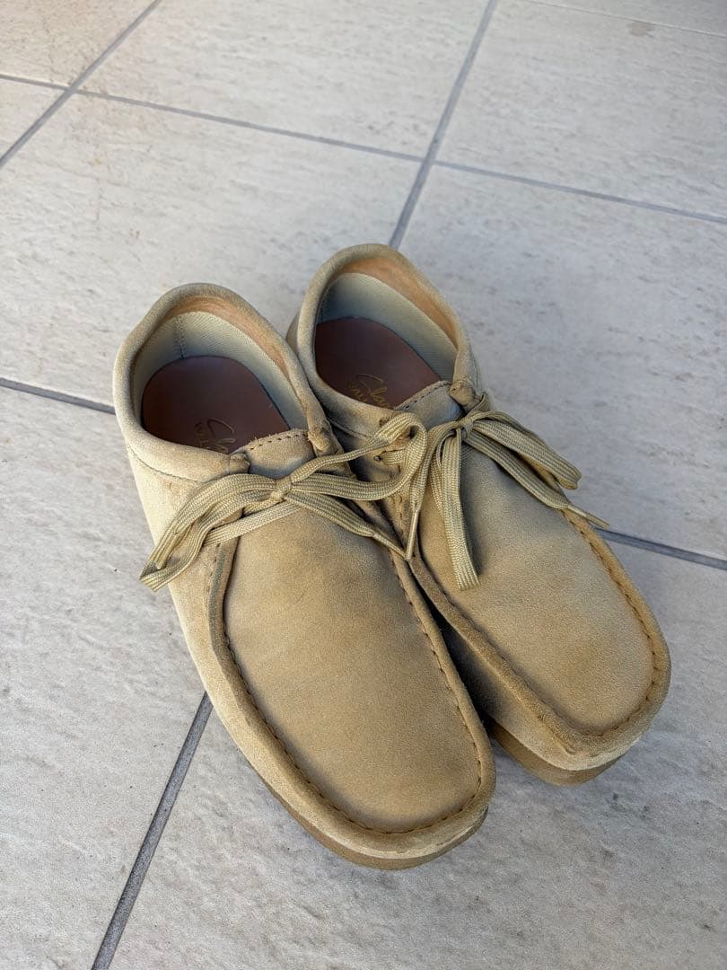 【期間限定値下げ】Clarks クラークス ワラビー 24.5-25cm