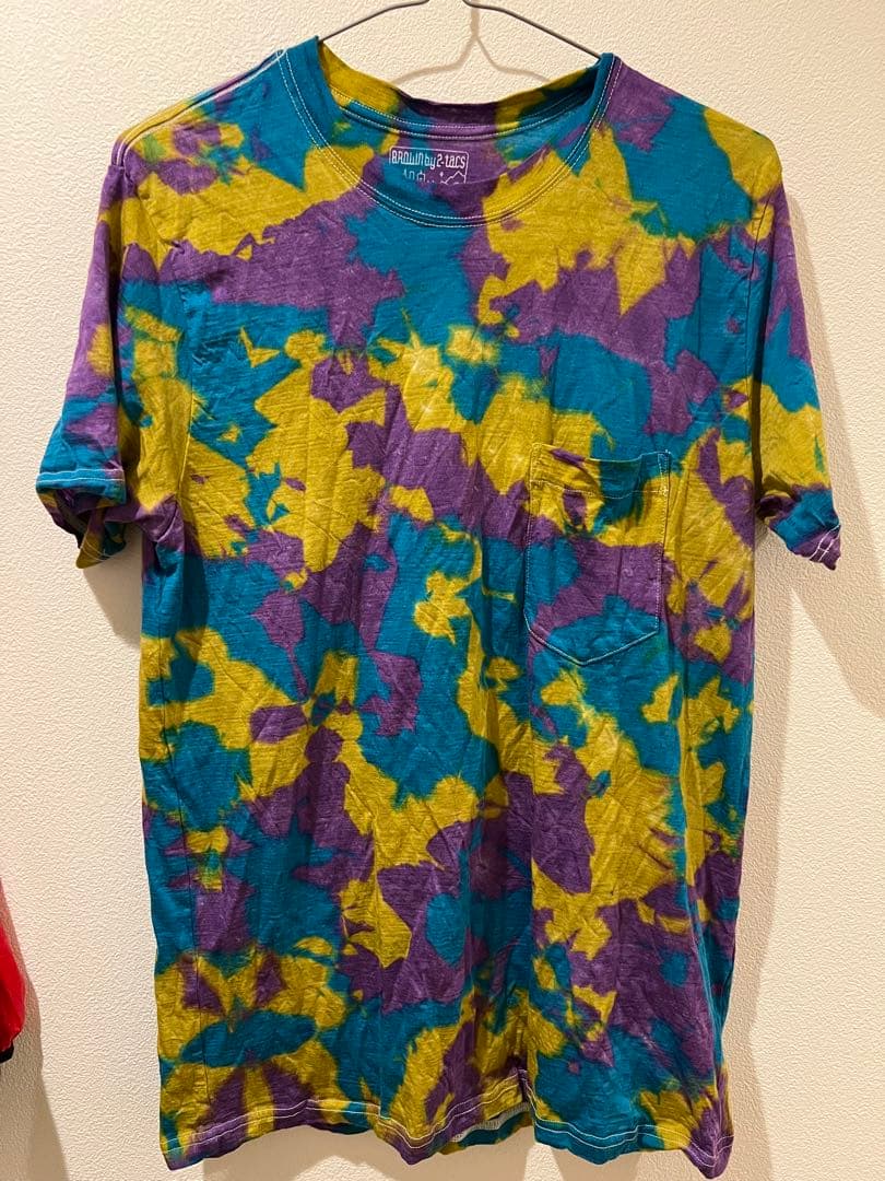 トップス BROWN by 2-tacs BAA pocket Dyeing yumata