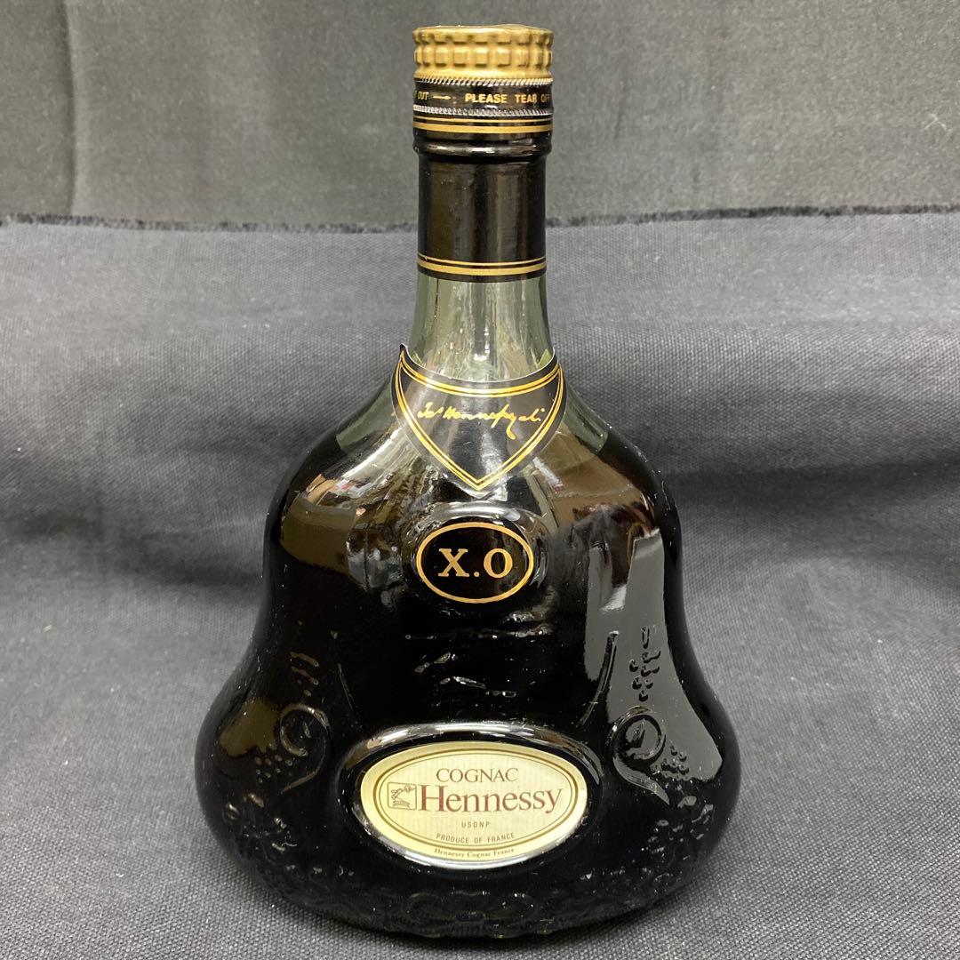 HennessyヘネシーXO 金キャップ グリーンボトル I6(3)