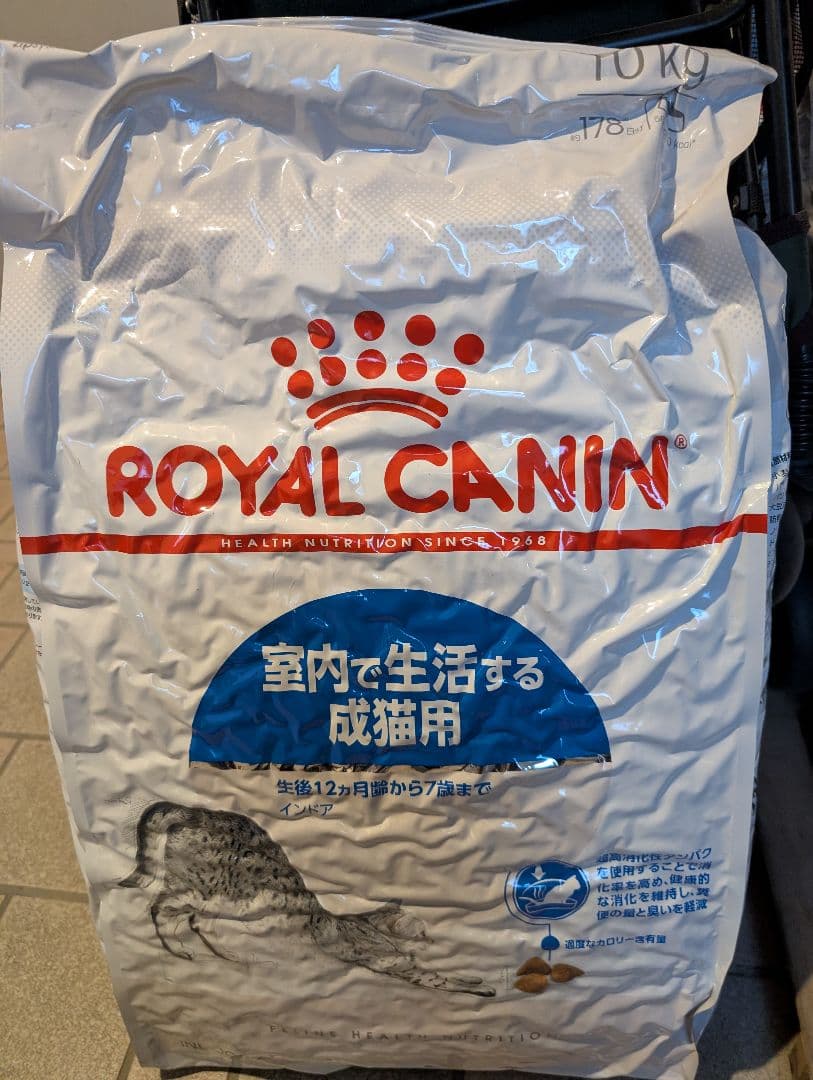 (訳あり)ロイヤルカナン室内で生活する成猫用 10kg
