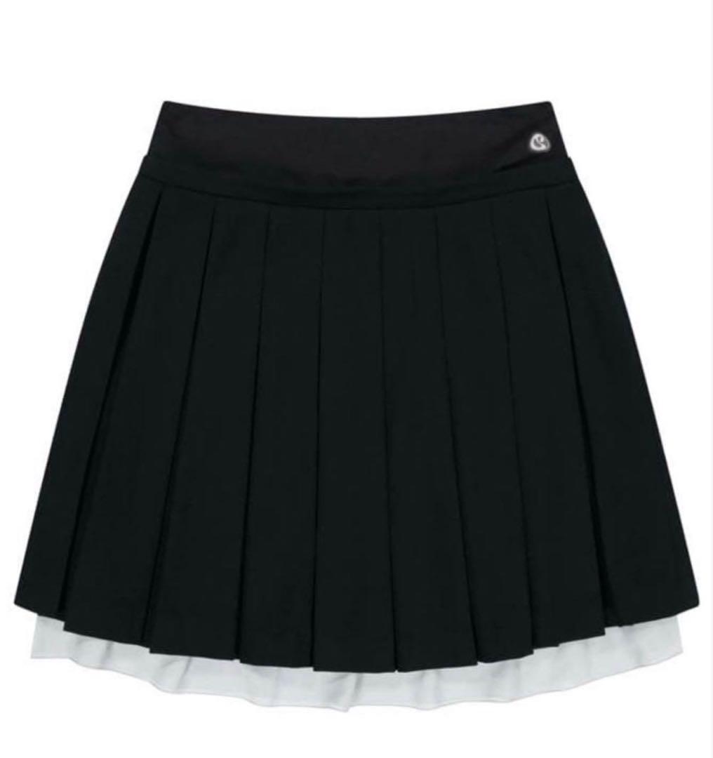 DOUBLE WAISTED PLEATS SKIRT coyseio スカート