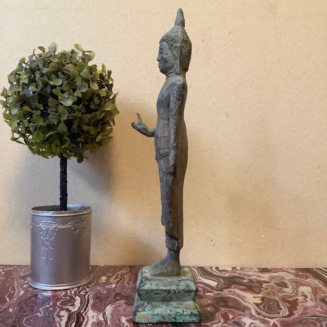 12〜13世紀「スコータイ ・アユタヤ・ドヴァーラヴァティー様式仏」出土青銅仏