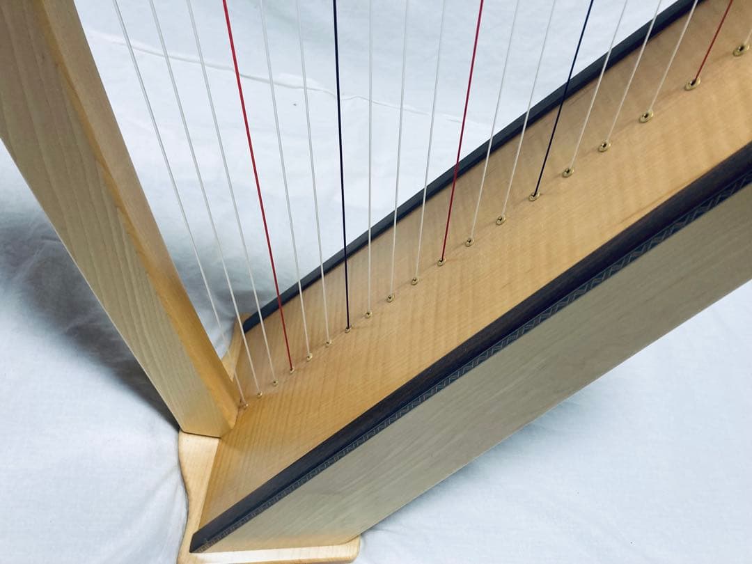 AOYAMA 25S 青山ハープ 25弦 コンパクト ノンペダル 軽量 ケース付