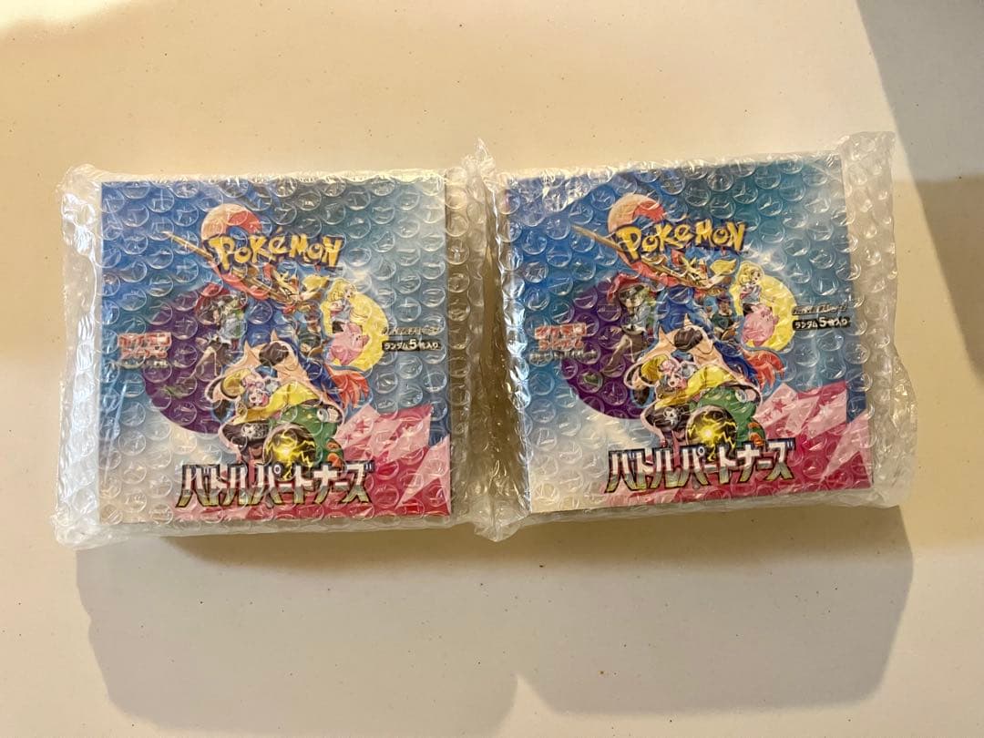 ポケモンカード　バトルパートナーズ　2box シュリンク付き