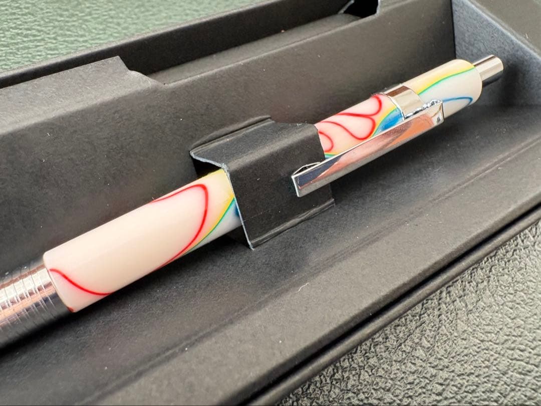 クラフトエー アクリル MP201 虹 レインボー White Red Blue