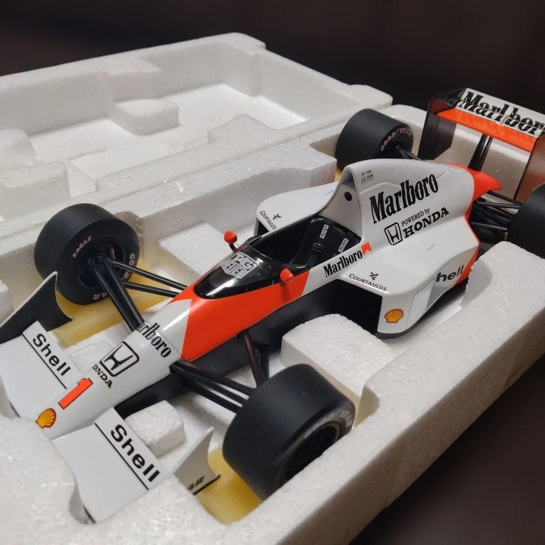 1/18 ミニチャンプス マクラーレン MP4/5 アイルトン セナ マルボロ