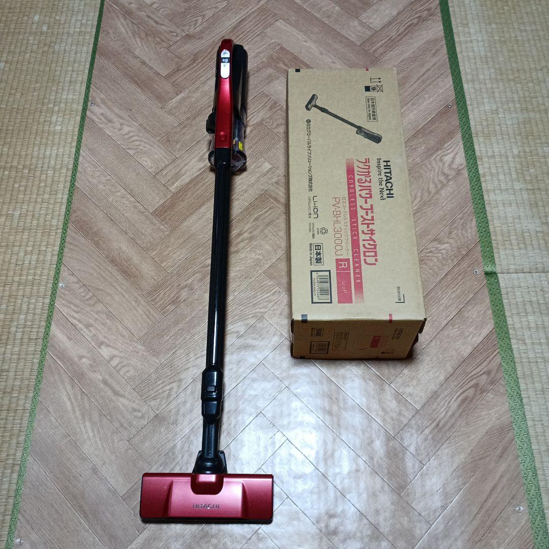 日立 コードレス掃除機 ラクかるパワーブーストサイクロン PV-BHL3000J