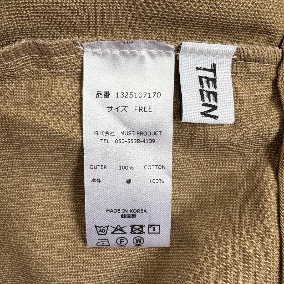 ティーンブープ　ルーズミリタリーパンツ　TEEN BOOP ビックカーゴパンツ