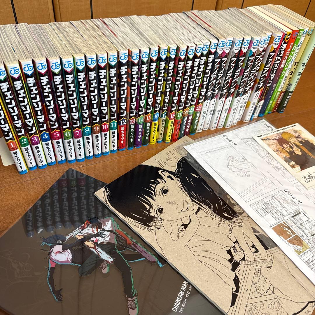 チェンソーマン 全巻 全22巻 藤本タツキ ファイアパンチ パンフレット 特典