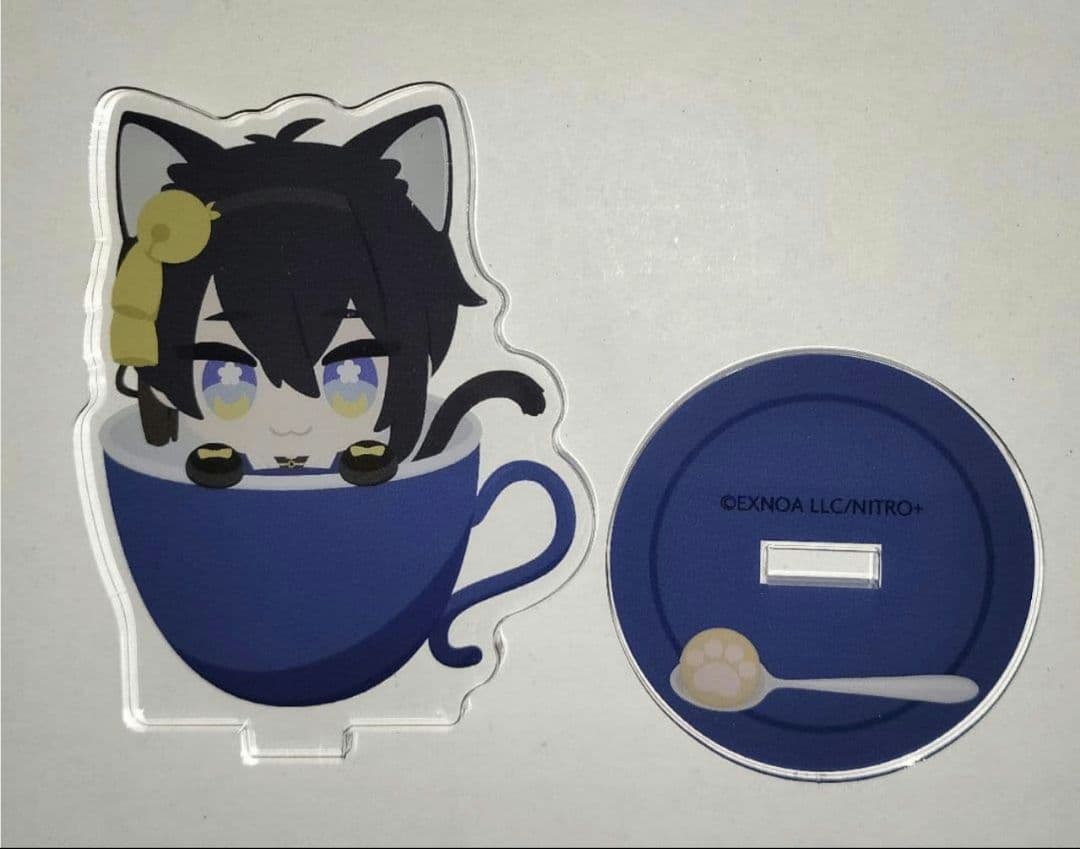 刀剣乱舞 刀猫男士 三日月宗近 アクリルスタンド コラボカフェ本舗