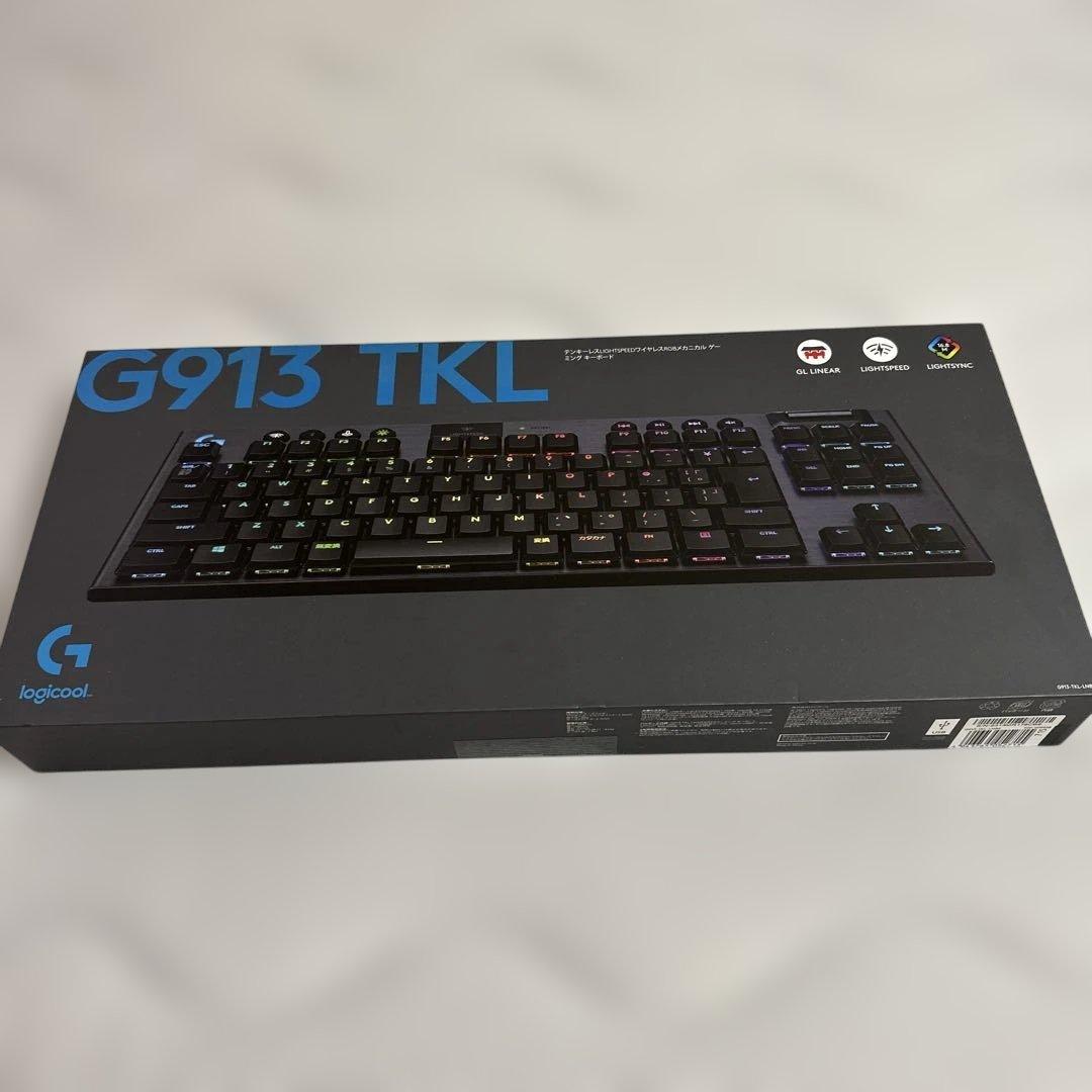 ロジクール Logicool G913 TKL リニア キーボード 新品未開封