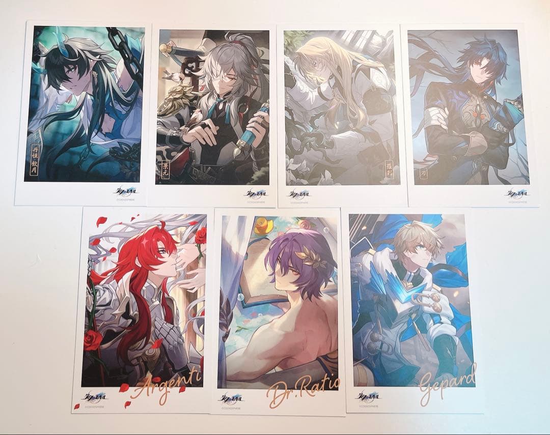 崩壊スターレイル スタレ 非売品 冬コミ コミケ TGS 光円錐 ポストカード