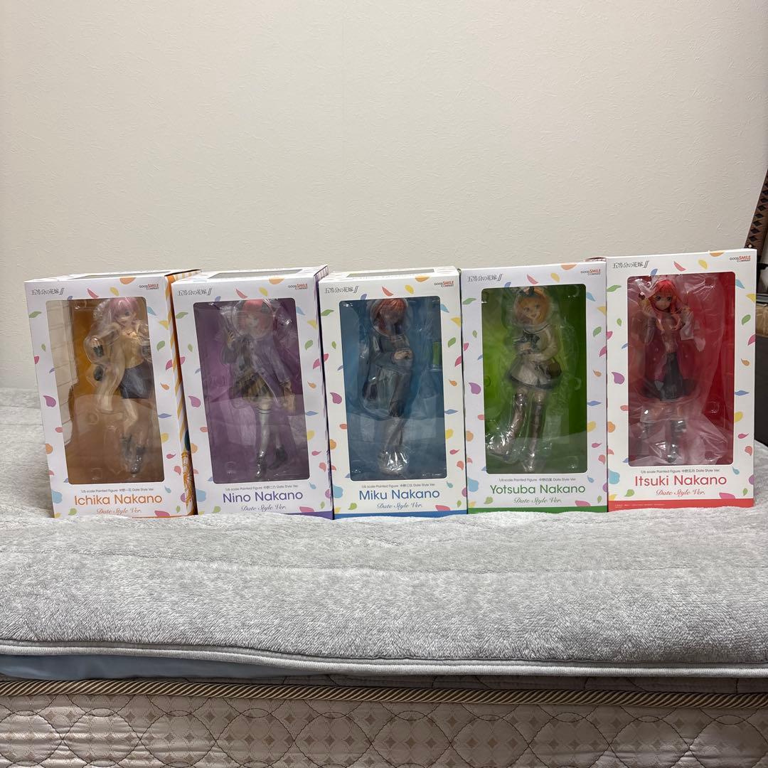五等分の花嫁Ⅱ デートスタイルフィギュア　シリーズセット