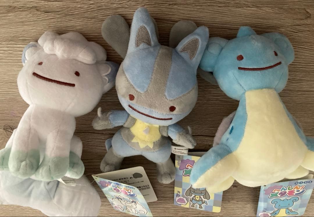 【レア】 ポケモン へんしんメタモン ルカリオ ラプラス アローラロコン