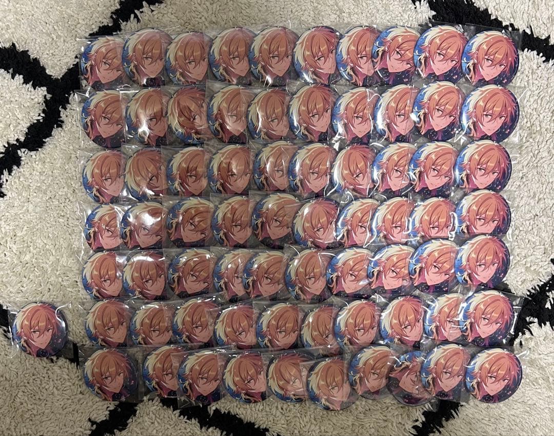 羽風薫 フィーチャー2 缶バッジ 71点