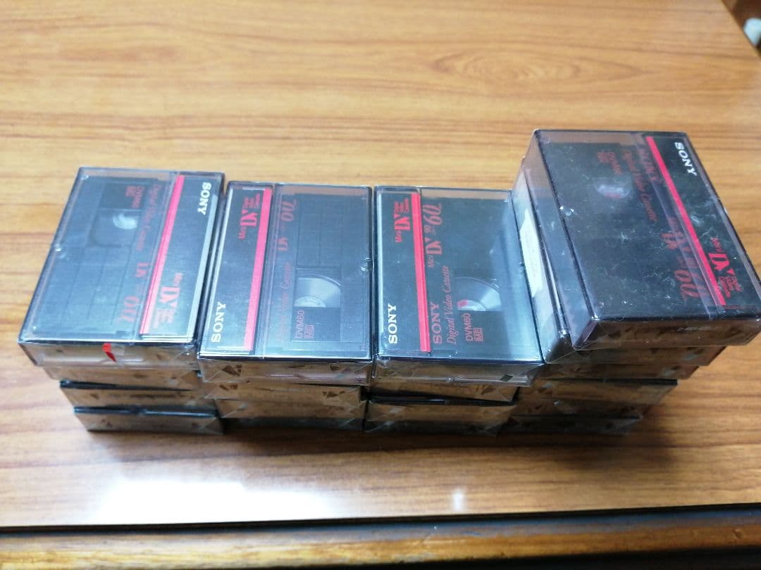 ミニDVデジタルビデオカメラテープ未使用16