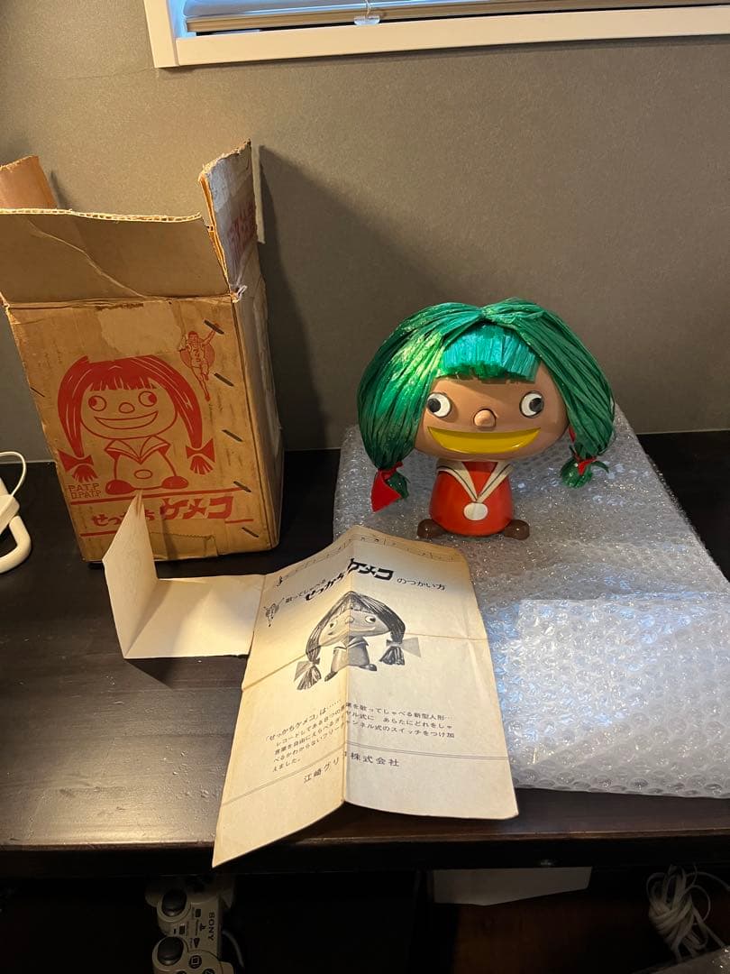 昭和レトロ　せっかちケメコ　箱　説明書