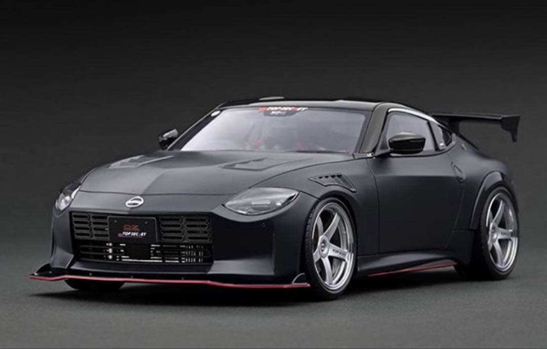 自動車 IG3384 1/18 Fairlady Z RZ34 Matte Black