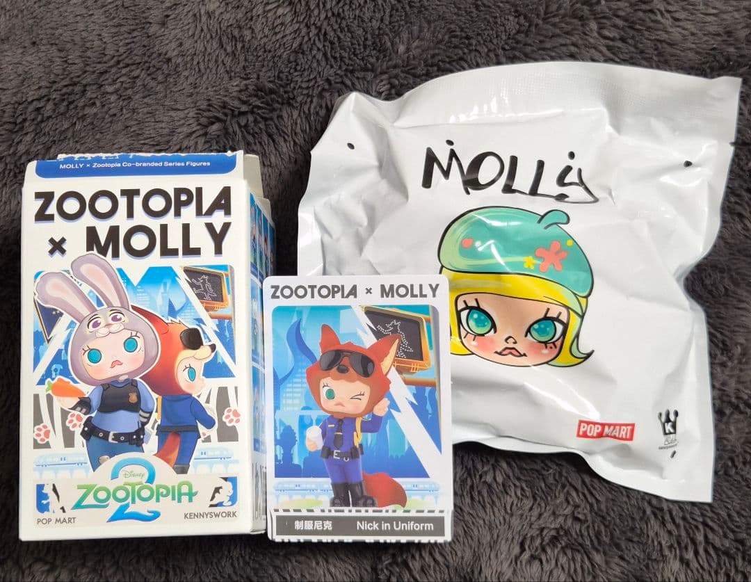 ズートピア×モリー ジュディ&ニック 2体セット