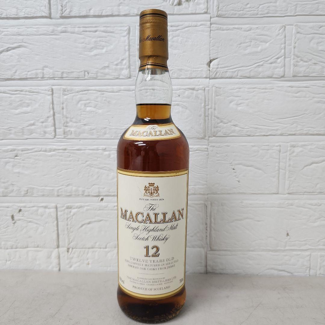 H*i様 マッカラン 12年 シェリーオーク シングルモルトウイスキー 700m