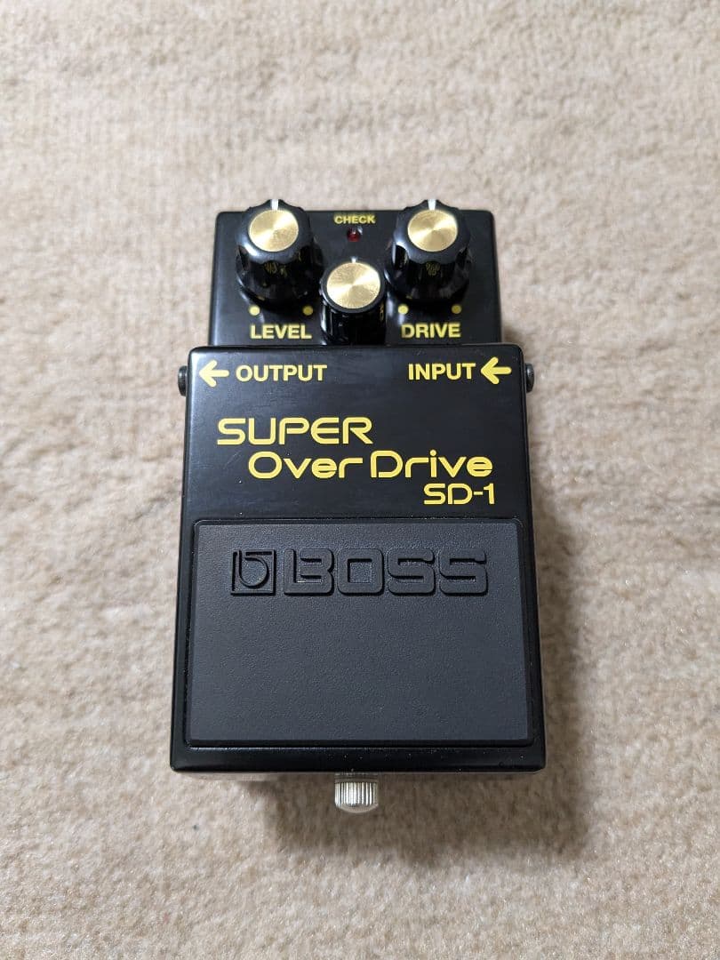 BOSS SD-1 オーバードライブ 40周年記念モデル