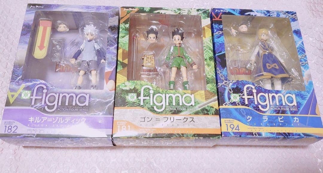 HUNTER×HUNTER figmaフィギュア ゴン キルア クラピカ