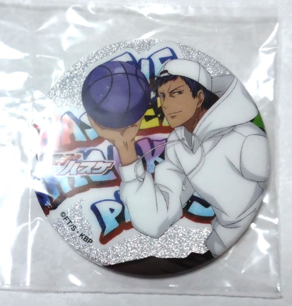 黒子のバスケ 青峰 グリッター 缶バッジ