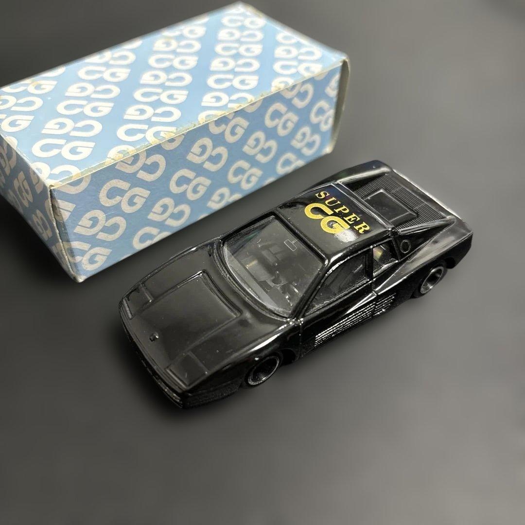 SUPER CG 黒ミニカー 箱付き テスタロッサ 非売品　限定