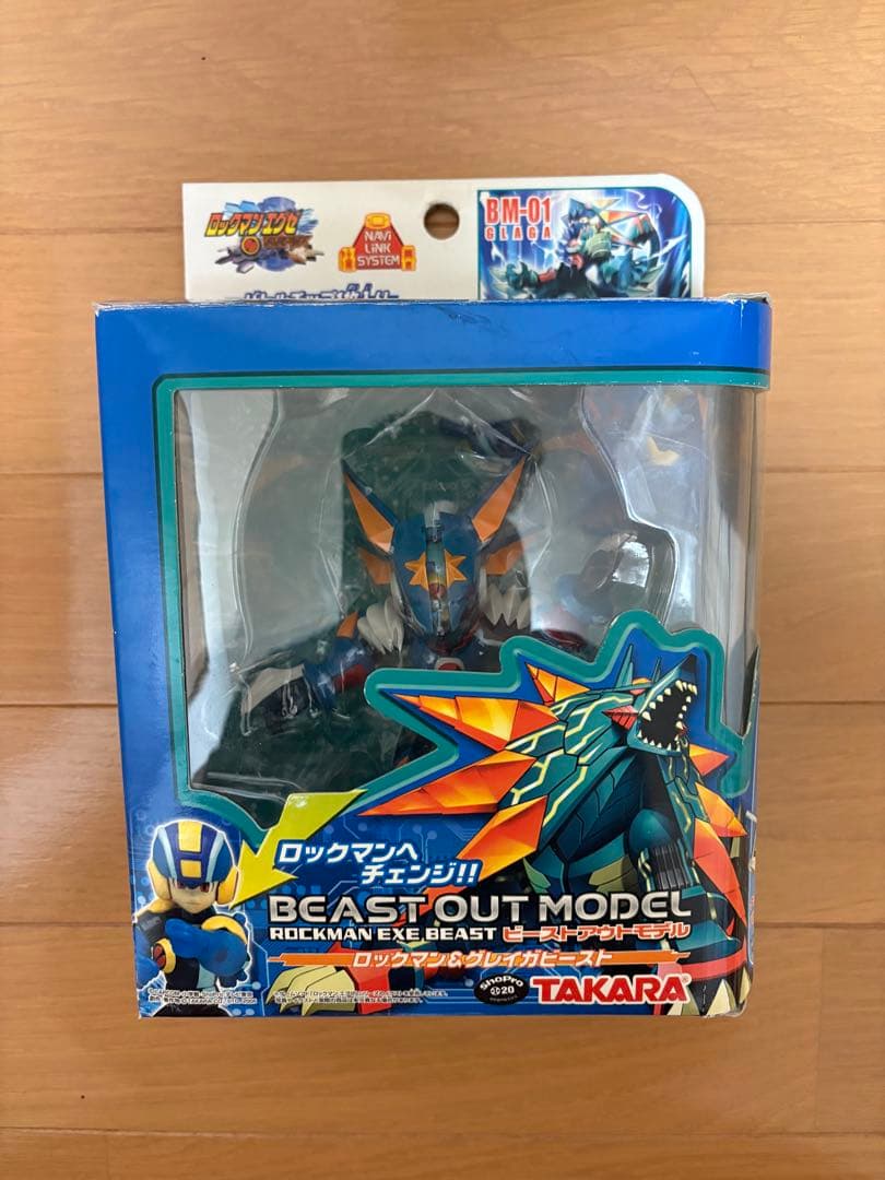 ロックマンエグゼ　BEAST OUT MODEL グレイガビースト