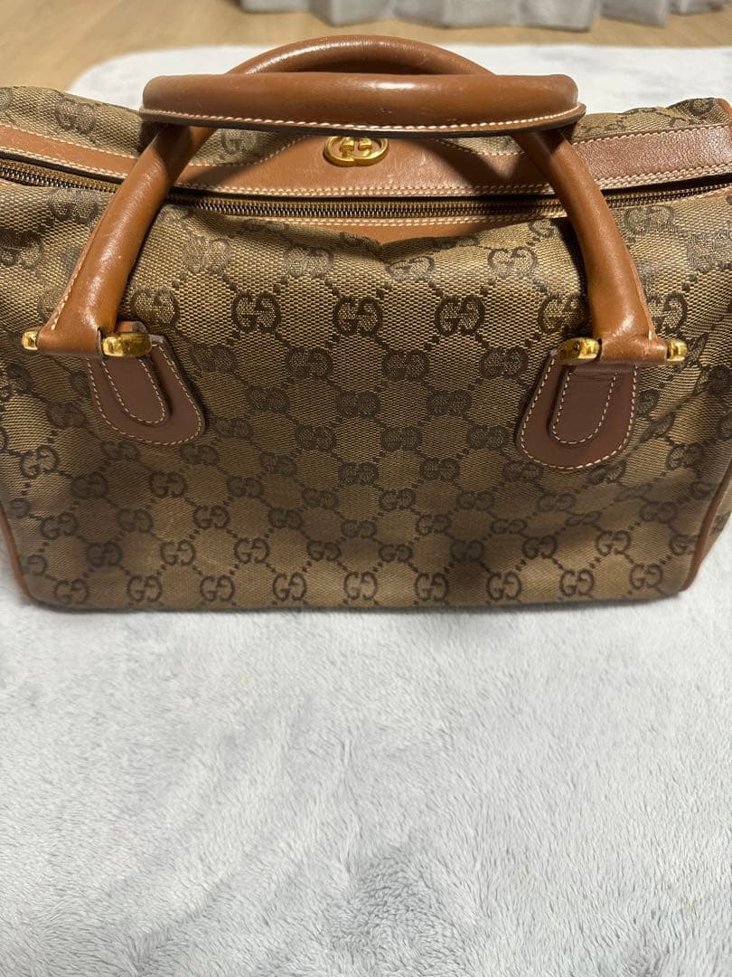 GUCCI マイクロGG キャンパス　ミニボストン