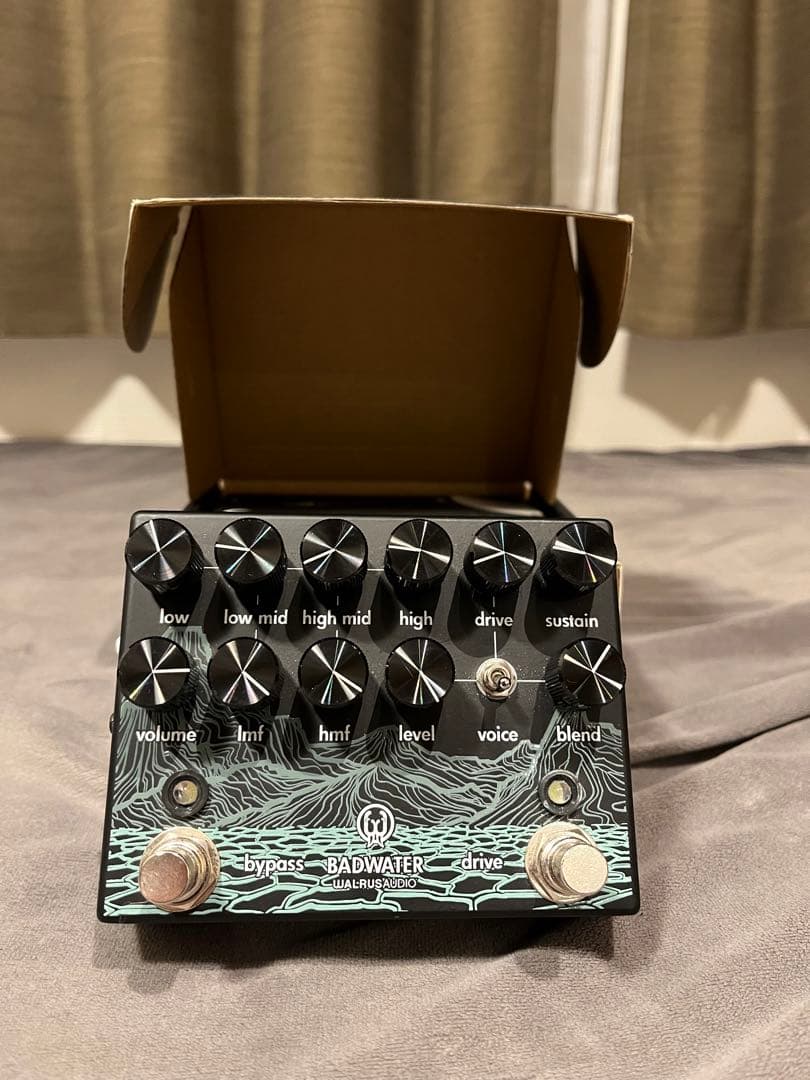 ギター WALRUS AUDIO BADWATER bass pre