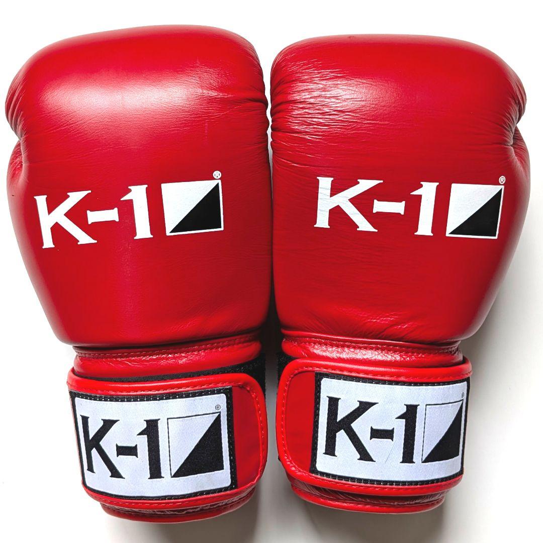 niniです！極美品 K-1 ボクシンググローブ 赤 16oz